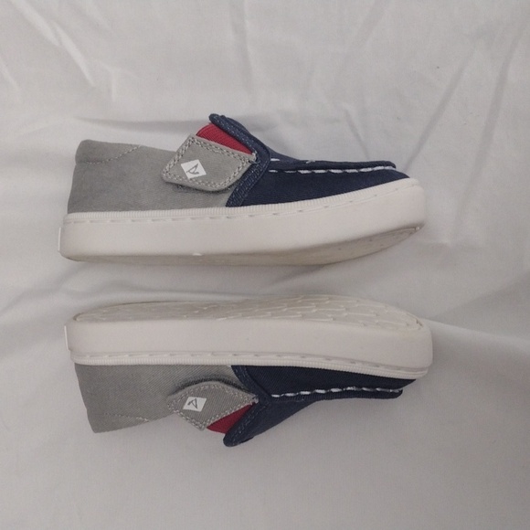 Sperry Salty Jr Washable Slip-On Sneaker Moccasin Toddler Sz 6M Blue Gray - Picture 6 of 10